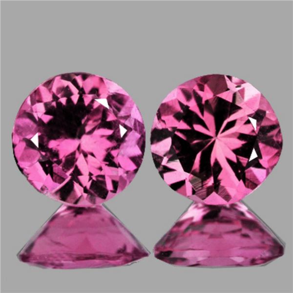Natural Pink Mahenge Spinel Pair  {Flawless-VVS}