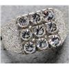 Image 1 : $60, SILVER(APP 3g), CZ RING, retail value $60