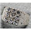 Image 2 : $60, SILVER(APP 3g), CZ RING, retail value $60
