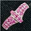 Image 1 : Gold plated Silver Ruby(0.8ct) Ring