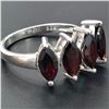 Image 3 : Silver Garnet(3.8ct) Ring