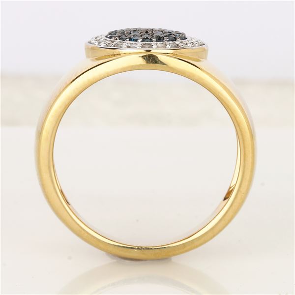 $200 stamped 925 4.90g, 0.40ct diamond ring