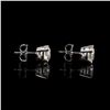 Image 2 : 3.09 ctw G COLOR I1 to I2 CLARITY Diamond 18K White Gold Stud Earrings