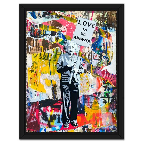 Einstein by Mr Brainwash Original
