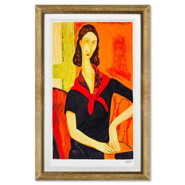 Jeanne Hebuterne by Modigliani (1884-1920)