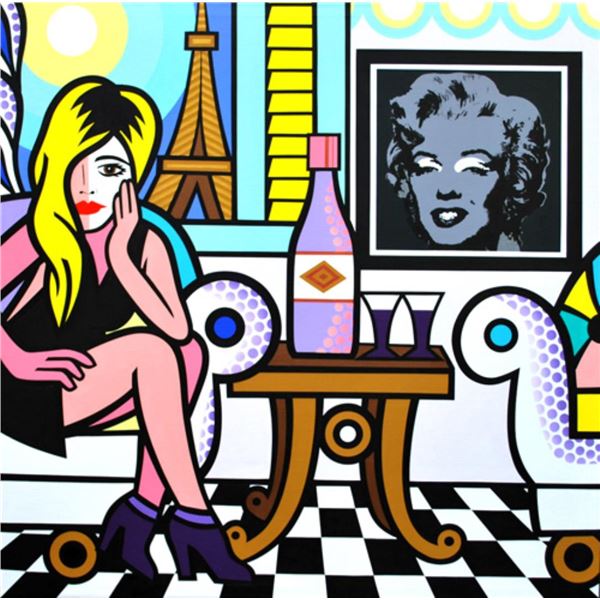 Paris Living Room by Jozza