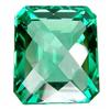 Image 1 : 42.45ct Flashing Green Amethyst Emerald Checker Cut (GEM-19172)