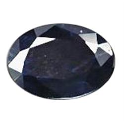 0.80ct Rare Oval Dark Blue Sapphire VS (GEM-18285B)