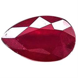 4.45ct Fabulous Pear Shape Top Blood Red Ruby Natural (GEM-18026)