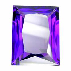 3.90ct Magnificent Rectangle Purple Amethyst (GEM-12686)