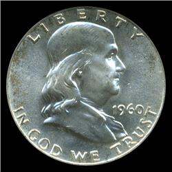 1960 Franklin Half Graded MS64  (COI-4827)