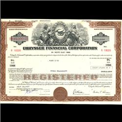 1970s Chrysler Bond Certificate Scarce Brown (COI-3341)