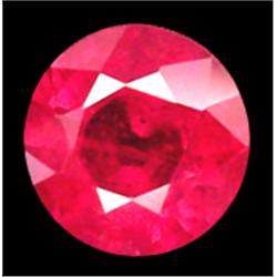 1.25ct Top Blood Red Ruby Round (GEM-8435A)