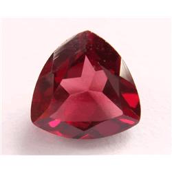 1.40ct Wonderful Trillion Orange Red Natural Rhodolite (GEM-14240A)