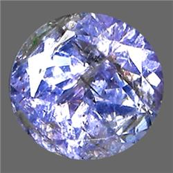 0.66ct Round Cut Top AAA Blue Natural Tanzanite (GEM-8740)