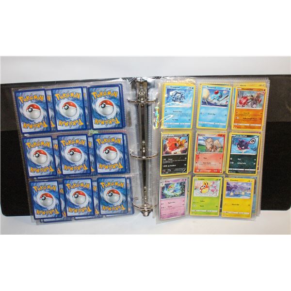 BINDER 32 PAGES POKEMON CARDS SOME ARE HOLOS