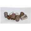 Image 1 : 9 ANTIQUE METAL SEWING THIMBLES