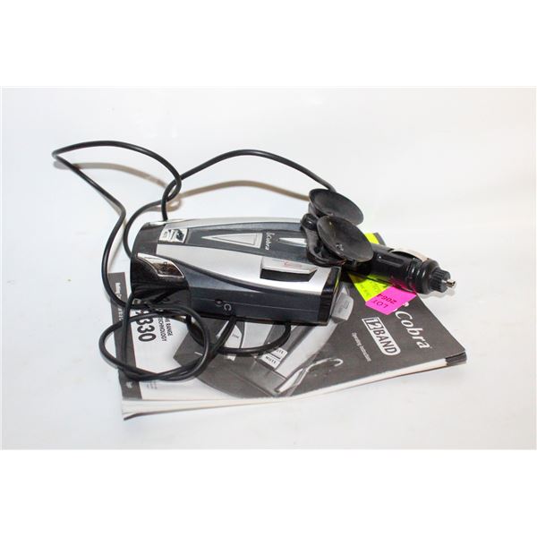 COBRA 12 BAND RADAR DETECTOR