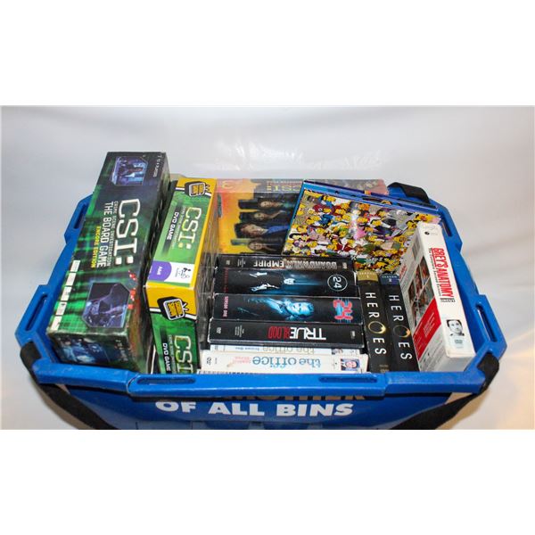 ASSORTED GAMES, CARDS, ETC MISC