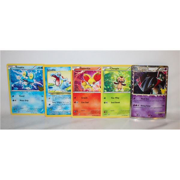 DRAGAPULT SWSH132 W/ 4 POKEMON JUMBO 25TH