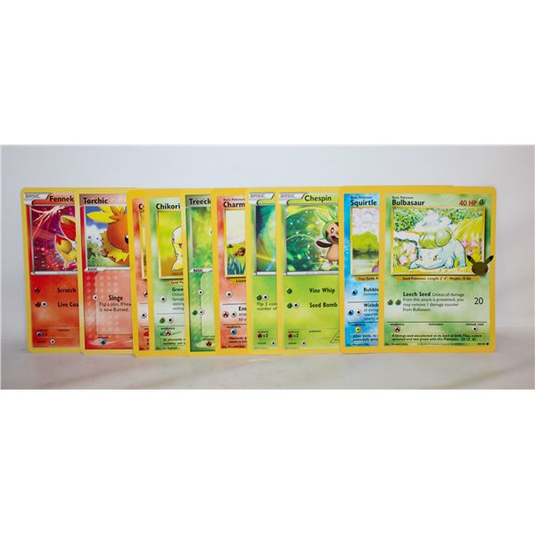10 POKEMON JUMBO 25TH ANNIVERSARY CARDS
