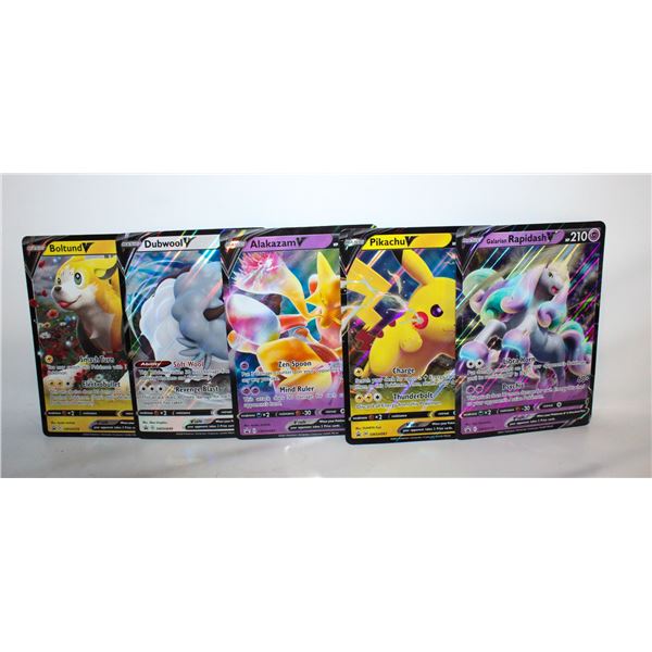 5 POKÉMON JUMBO BLACK STAR PROMOS HOLOS