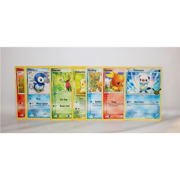 10 POKEMON JUMBO 25TH ANNIVERSARY CARDS