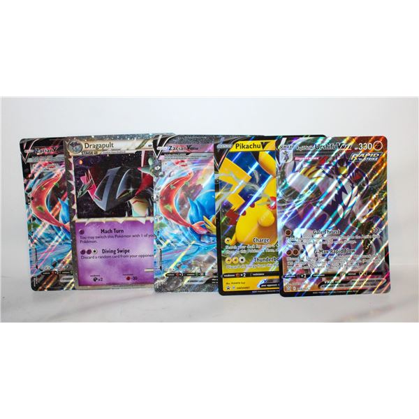 5 POKÉMON JUMBO FULLART CARDS URSHIFU RAPID