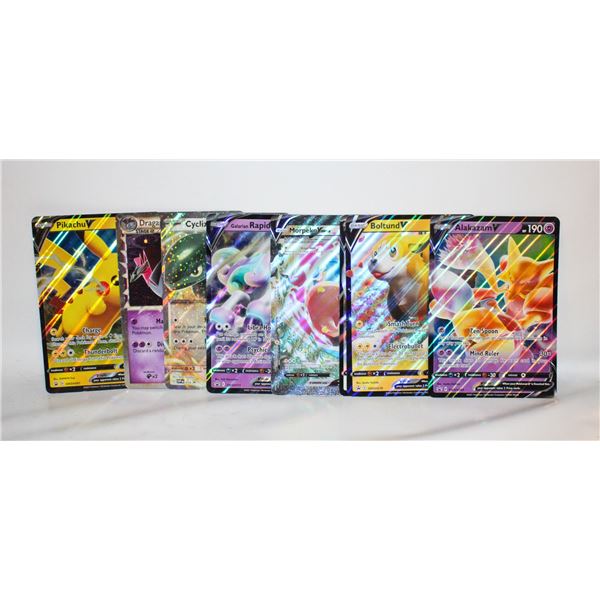 8 POKÉMON JUMBO FULLART HOLO CARDS
