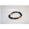Image 1 : GROUNDING INTENTION BRACELET BROWN ZEBRA JASPER