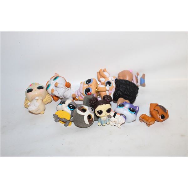 11 MGA ENTERTAINMENT LOL SURPRISE PETS LOT