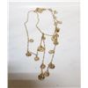 Image 1 : VINTAGE JOAN RIVERS DOUBLE STRAND COIN NECKLACE