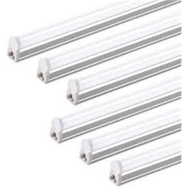 `NEW WITH BOX 6PK BARRINA T5 LED SHOP LIGHT 4FT