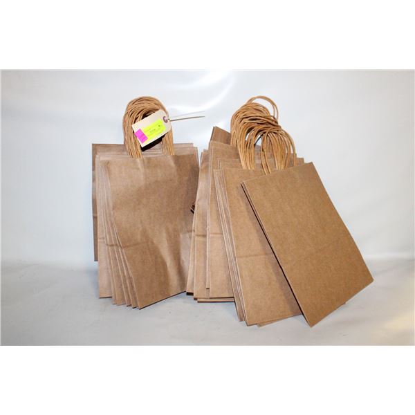 NEW PAPER BAGS 50 8X4X10.5"