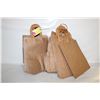Image 1 : NEW PAPER BAGS 50 8X4X10.5"