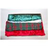 Image 1 : CHRISTMAS RED & GREEN LINENS RUNNERS