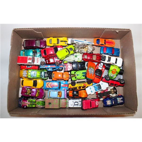 40 HOTWHEELS DIECAST CARS & TRUCKS