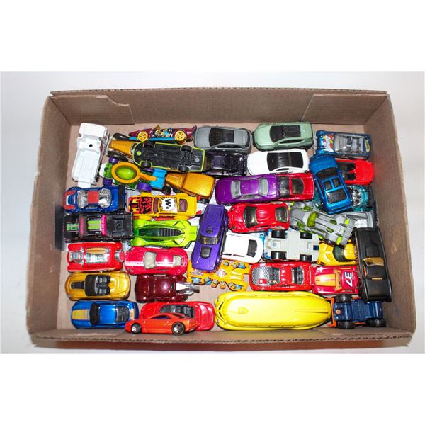 40 HOTWHEELS DIECAST CARS & TRUCKS