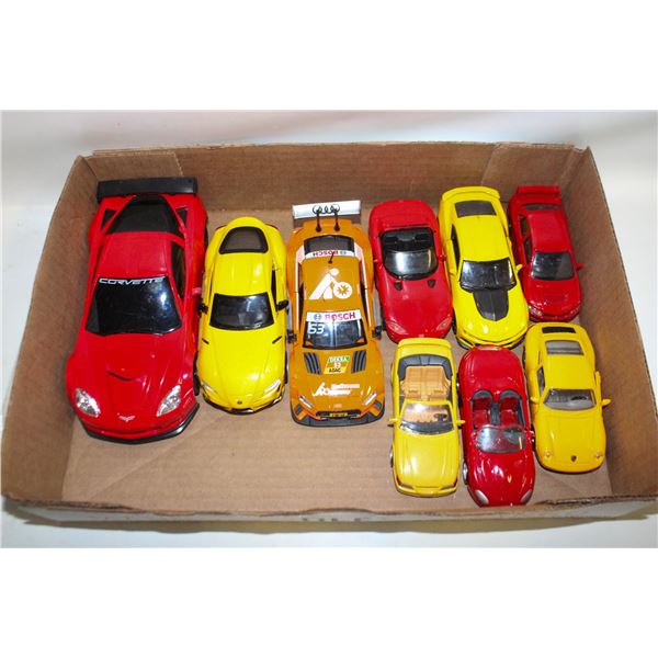 CARS SCALE 1/43-1/24, CORVETTE, TOYOTA,