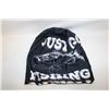 Image 1 : NEW  UNISEX JUST GO FISHING WARMTH BEANIE HAT - FO