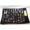 Image 1 : JEWELRY ORGANIZER TRAY WITH 90 RINGS