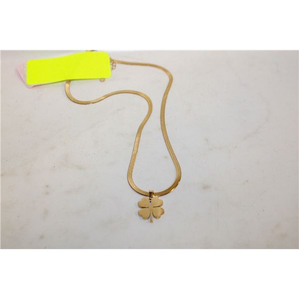 CELTICS IRISH SHAMROCK LUCKY FOUR-LEAF SHAPED