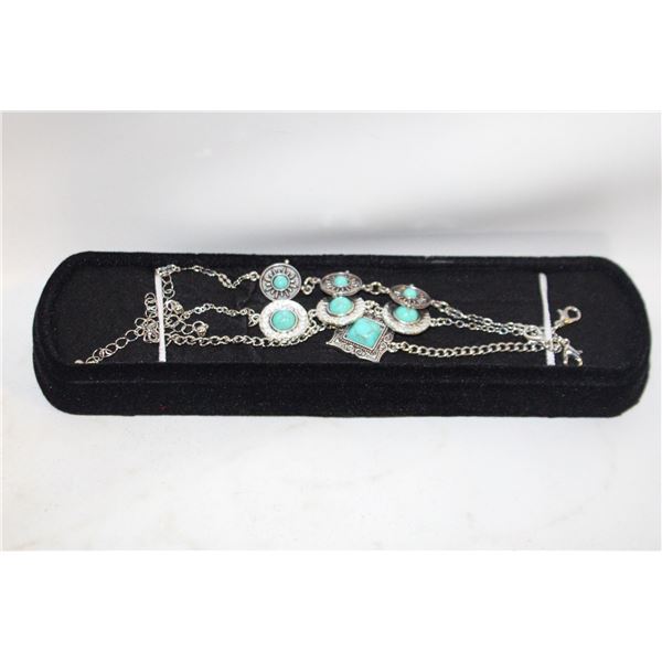 NEW SET OF 3 TURKISH NAZAR  LUCKY BRACELETS