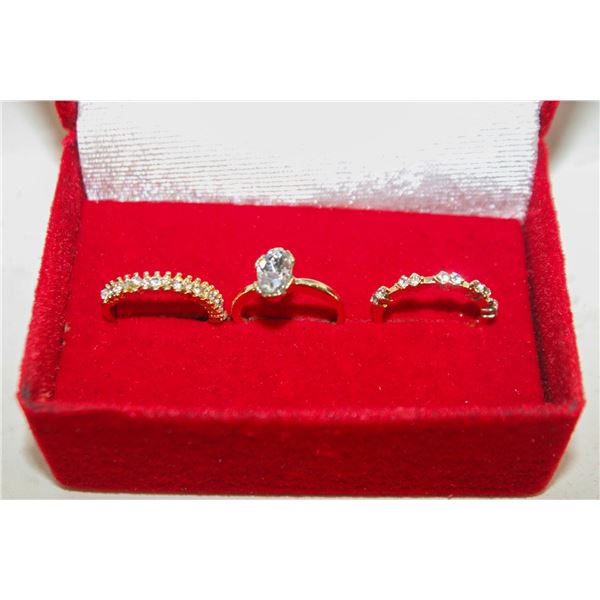 3PCS/SET RING SET SZ7