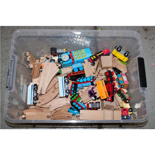 THOMAS-THE-TRAIN WOOD TRAINS & WOOD