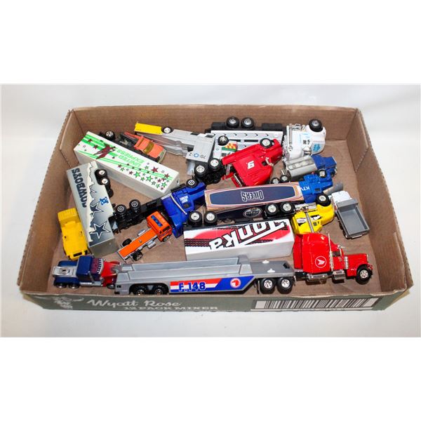 DIECAST SEMI-TRUCKS & TRAILERS TOYS