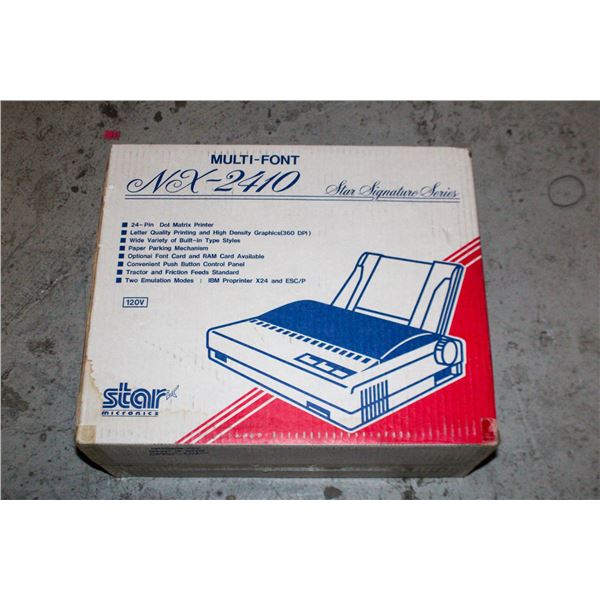 MULTI-FONT NX-2410 PRINTER