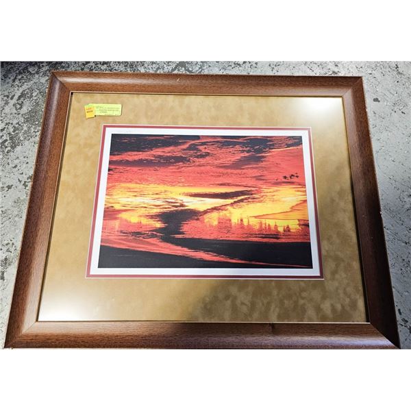 2005 FRAMED ORIGINAL PHOTOGRAPH- 25" X 20"- BY