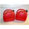 Image 1 : LOT OF RED FUEL CANS