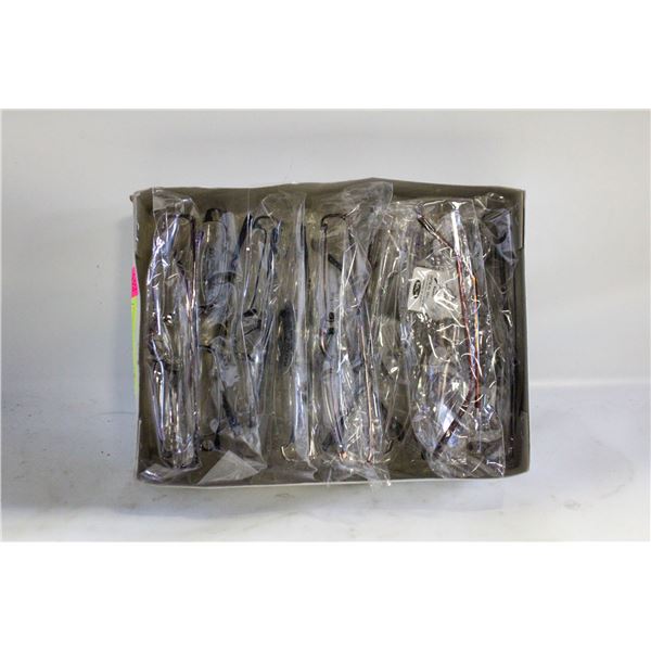 NEW READING GLASSES 1.75 MAG 10 PAIRS